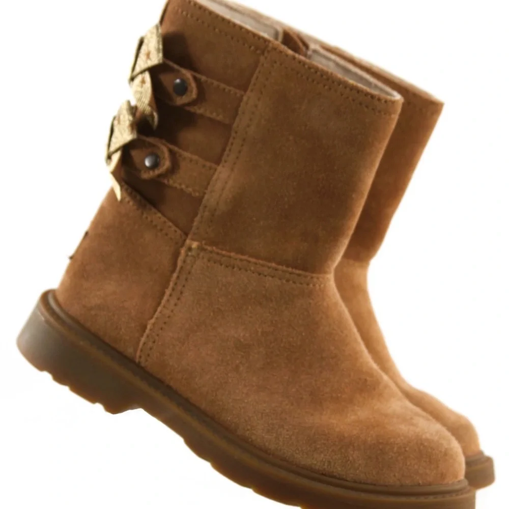 UGG Tillee Chestnut Kids Boots with Bows